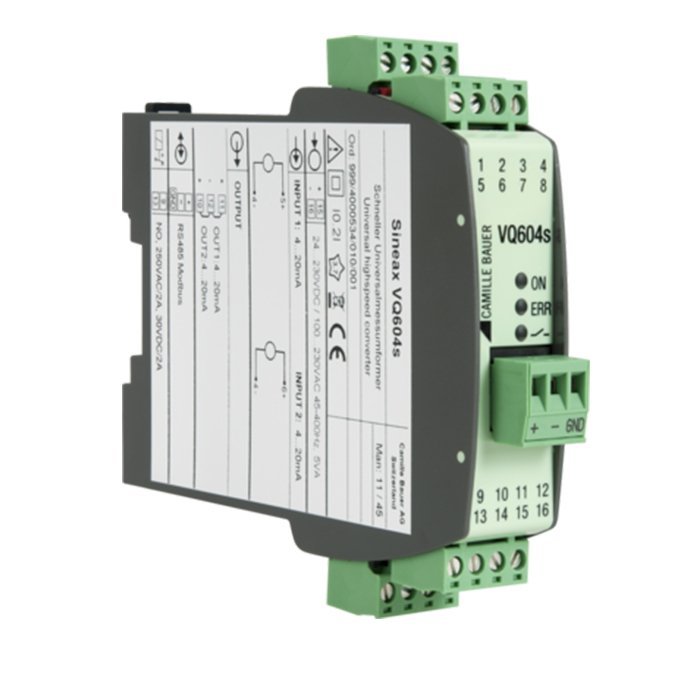 有源信號隔離轉(zhuǎn)換器SINEAX VC604S 有源信號隔離轉(zhuǎn)換器SINEAX VC604S