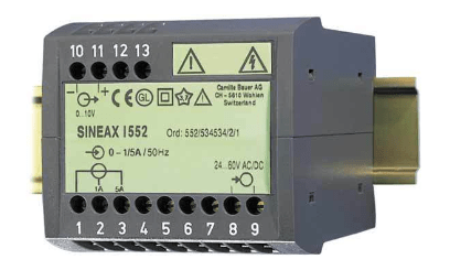 SINEAX I552電流變送器